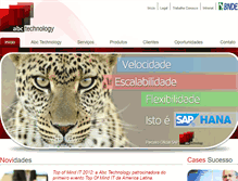 Tablet Screenshot of abctechnology.com.br
